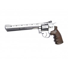 CO2 Dan Wesson 8'' Silver 4,5mm Airgun GNB