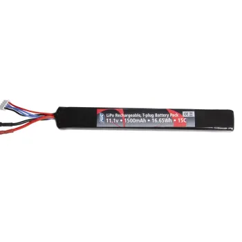 Baterija 11,1V 1500mAh 15C Li-Po stick T-Plug