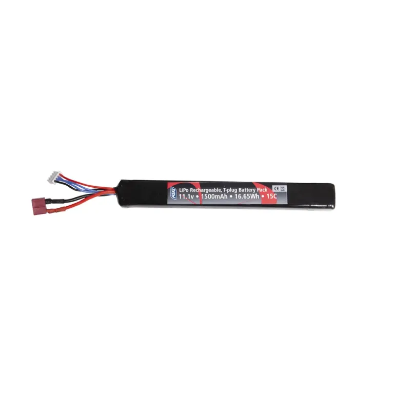 Baterija 11,1V 1500mAh 15C Li-Po stick T-Plug - Pikadooprema