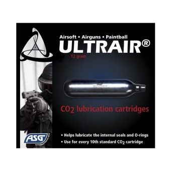 CO2 lubrication cartridges Ultrair 12g