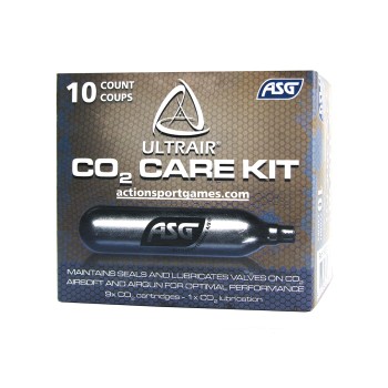 CO2 Cartridge, Ultrair 12g 10pcs 9+1
