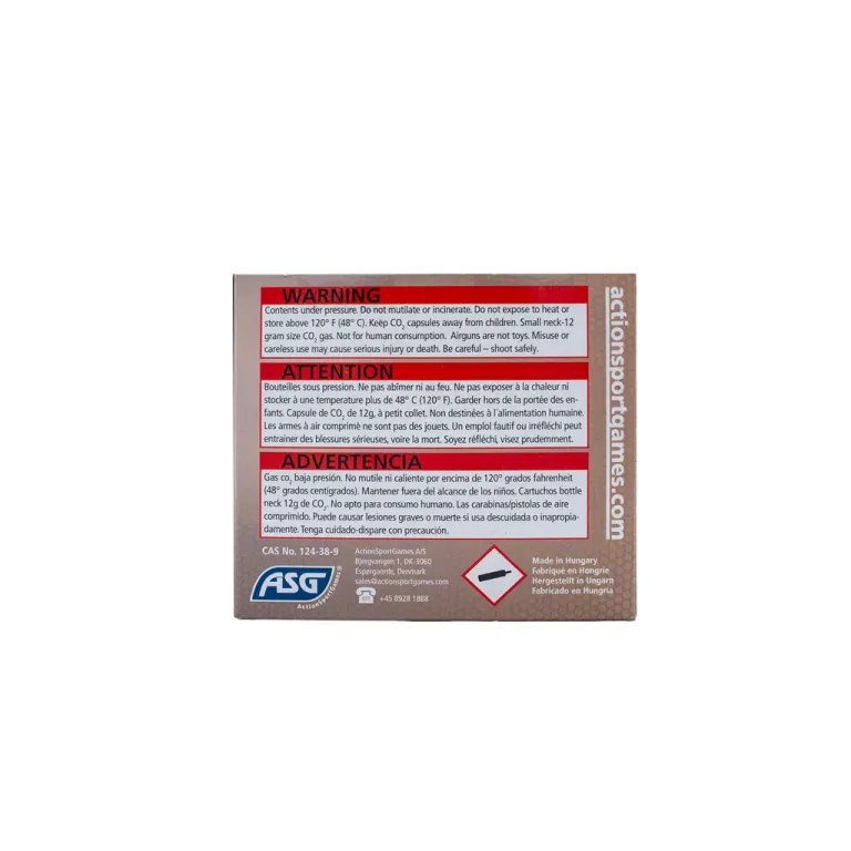 CO2 cartridge Ultrair 12g 20pcs box - Pikadooprema