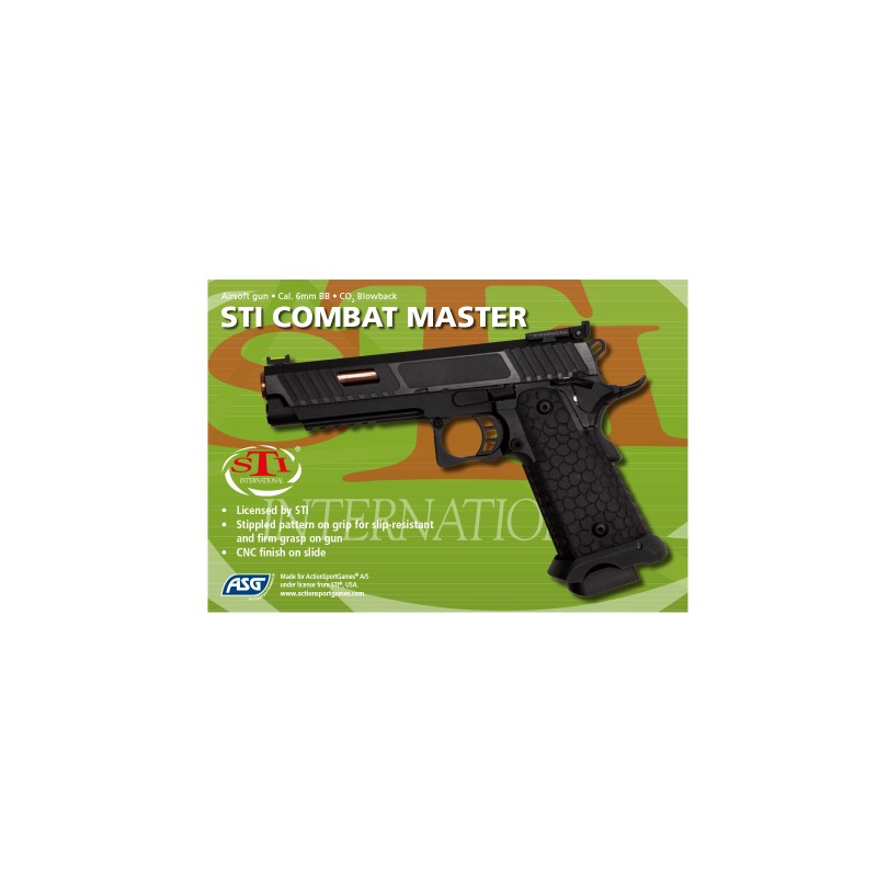 CO2 STI Combat Master (ASG) CO2 STI Combat Master - Pikadooprema