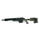 Spring AI MK13 Compact Sniper Rifle Black & OD Green