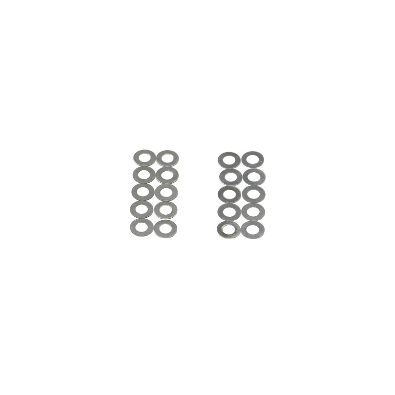 Shim set 10pcs 0,15mm 10pcs 0,3mm (ASG) Shim set 10pcs 0,15mm 10pcs 0,3mm - Pikadooprema
