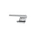 Custom CNC rail mount for Dan Wesson 715, silver