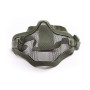Mesh mask metal OD Green
