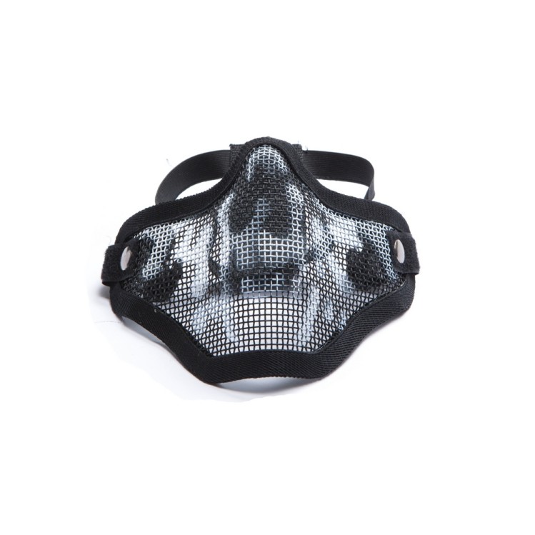 Mesh mask metal Black Skull (ASG) Mesh mask metal Black Skull - Pikadooprema
