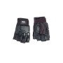 Gloves 1/2 finger Leather M