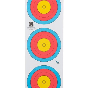 Papirna meta Avalon 40cm sa 3 mete vertikalno, mali centar 5 krugova Papirna meta Avalon 40cm sa 3 mete vertikalno, mali centar 5 krugova