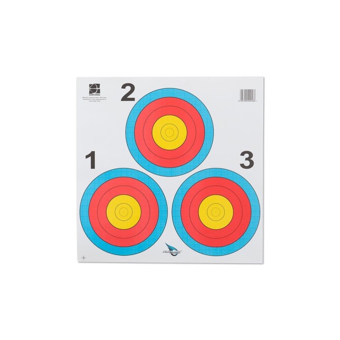 Papirna meta Avalon 40cm sa 3 mete Vegas, standardni centar 5 krugova - Pikadooprema