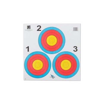 Papirna meta Avalon 40cm sa 3 mete Vegas, standardni centar 5 krugova