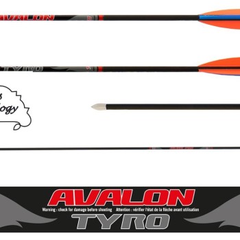 Strela Carbon Tyro ID4.2 800-30'' 2''Vanes 90gr