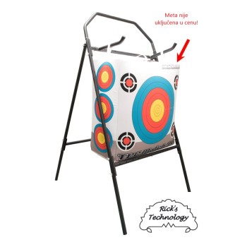 Target Stand Metal Deluxe 152x80cm sa 4 nogare i nosačem mete