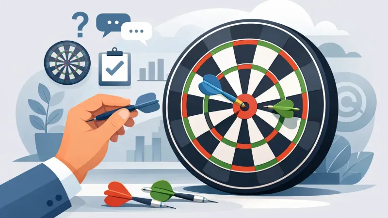 Kako izabrati pikado tablu bez greške