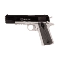 Spring Colt 1911 DualTone BlackSilver Metal Slide