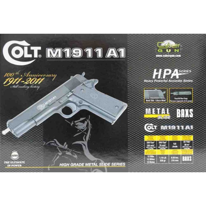 Spring Colt 1911 HPA metal slide - Pikadooprema