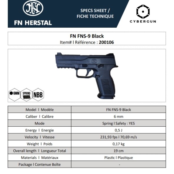 Spring FN FNS-9