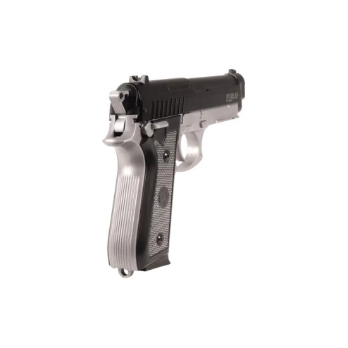 Spring PT92 Metal Slide Black/Silver (Cybergun) Spring PT92 Metal Slide Black/Silver - Pikadooprema