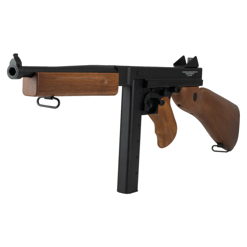 AEG Thompson M1A1 Military FullMetal/Wood (Cybergun) AEG Thompson M1A1 Military FullMetal/Wood - Pikadooprema