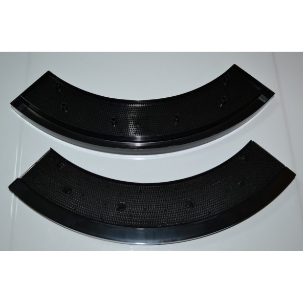 Segment 1/4 crnog kruga oko mete