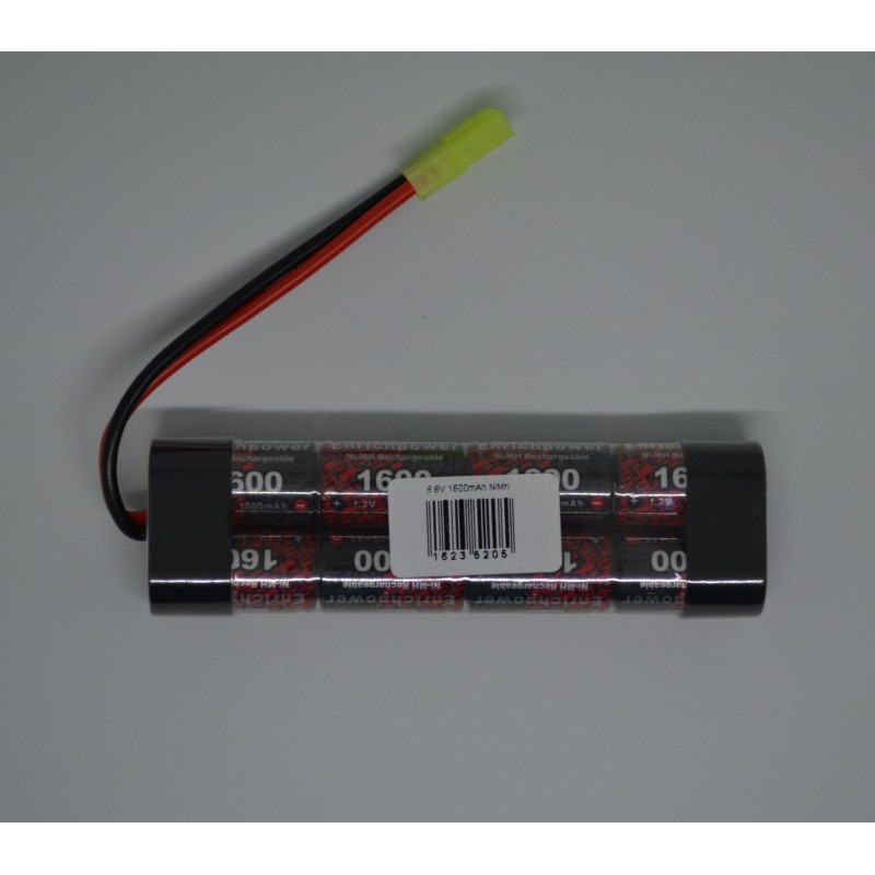 Baterija EP 9,6V 1600mAh NiMh - Pikadooprema