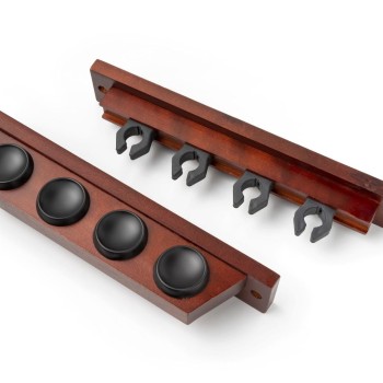 Drveni držač 4 bilijar štapa Drveni držač 4 bilijar štapa