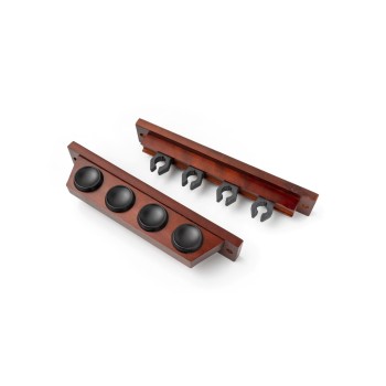 Drveni držač 4 bilijar štapa Drveni držač 4 bilijar štapa