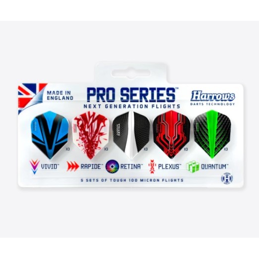 Pro Series 5 Pack flights - Pikadooprema