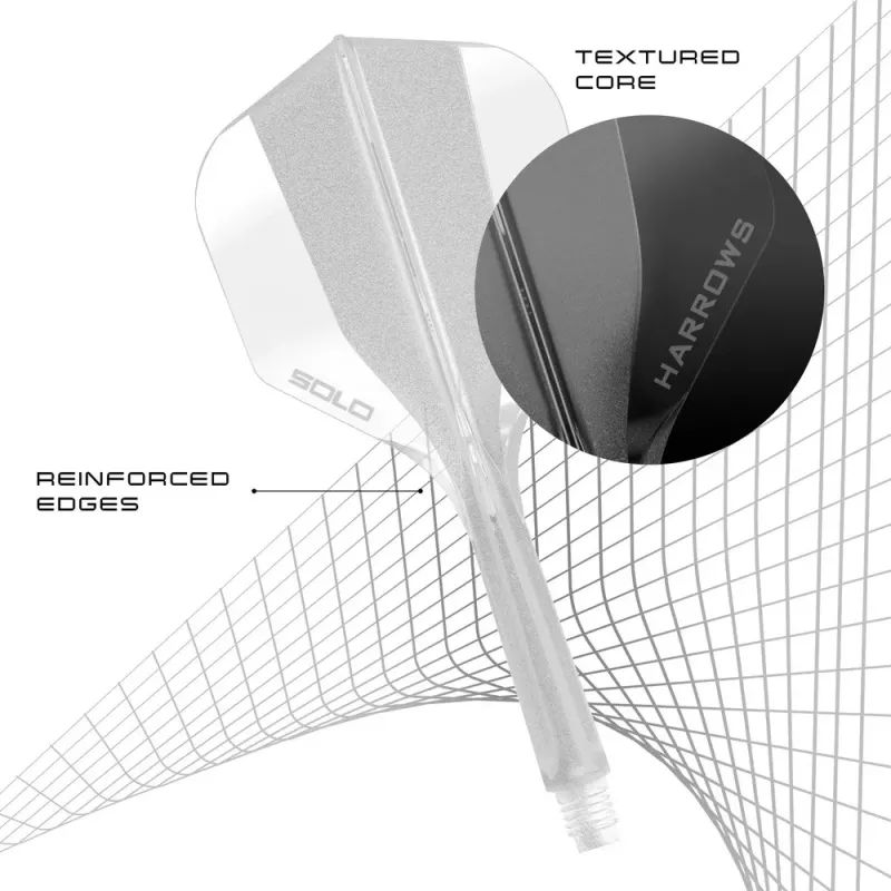 SOLO Integrated Flight and Shaft - Clear - Pikadooprema