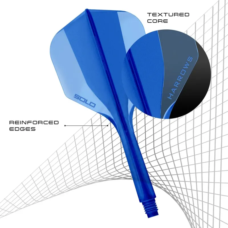 SOLO Integrated Flight and Shaft - Blue - Pikadooprema