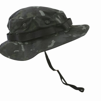 BTP Black Boonie Hat US jungle style - M