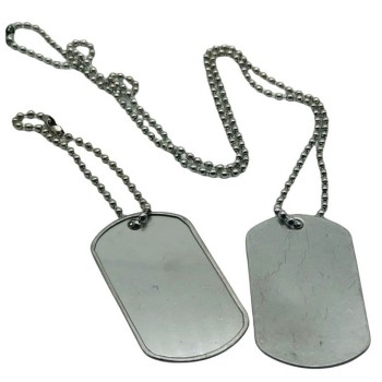 Dog Tags - silver