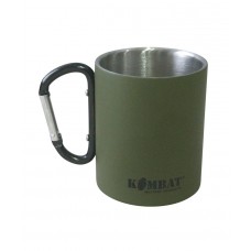 Carabiner Mug Stainless Steel 330ml - OD Green