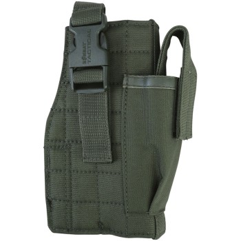 Molle Gun Holster with Mag Pouch OD Green