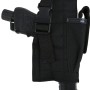 Molle Gun Holster with Mag Pouch Black
