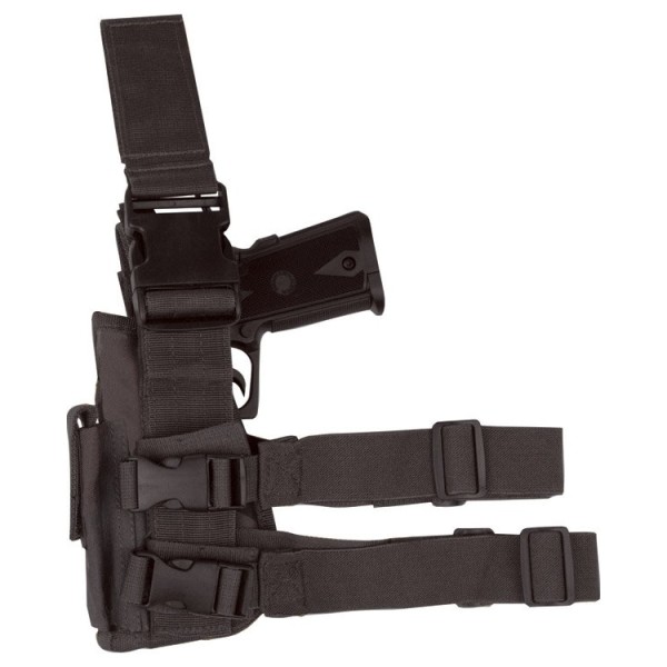 Tactical Leg Holster Black - Pikadooprema