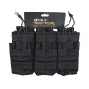 Triple Duo Mag Pouch - Black (KombatUK) Triple Duo Mag Pouch - Black - Pikadooprema