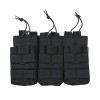 Triple Duo Mag Pouch - Black (KombatUK) Triple Duo Mag Pouch - Black - Pikadooprema