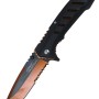 KombatUK Survival Lock Knife (Taktički nož, Nazubljeno sečivo)