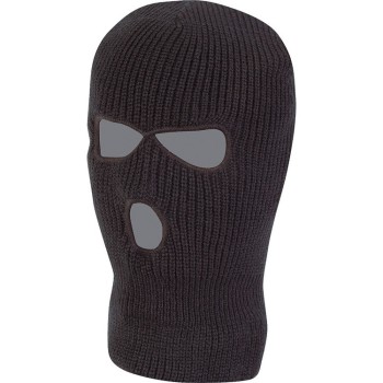 3 Hole Balaclava Black