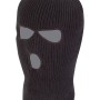 3 Hole Balaclava Black