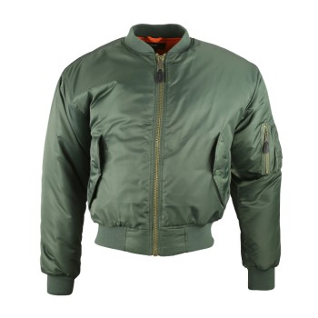 MA1 Bomber Jacket Green L
