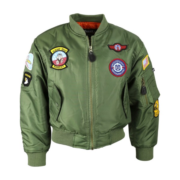 Kids MA1 Flight Jacket - M