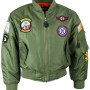 Kids MA1 Flight Jacket - XL