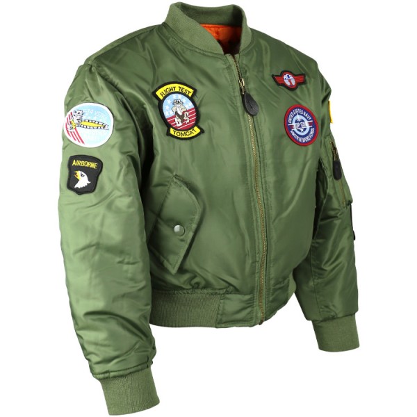 Kids MA1 Flight Jacket - M