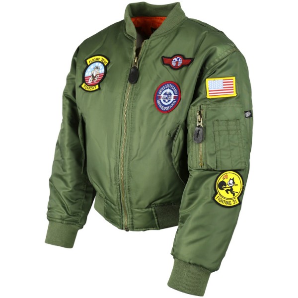 Kids MA1 Flight Jacket - M