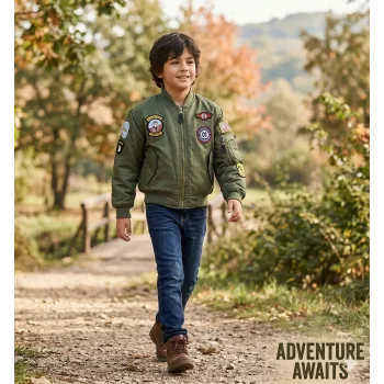 Dečija pilotska jakna MA1 KombatUK (Veličina L / Uzrast 9-10 god.)