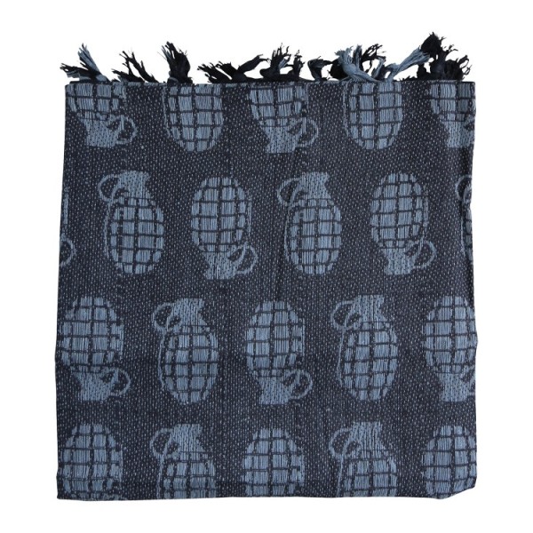 Grenade Shemagh - Black & Grey