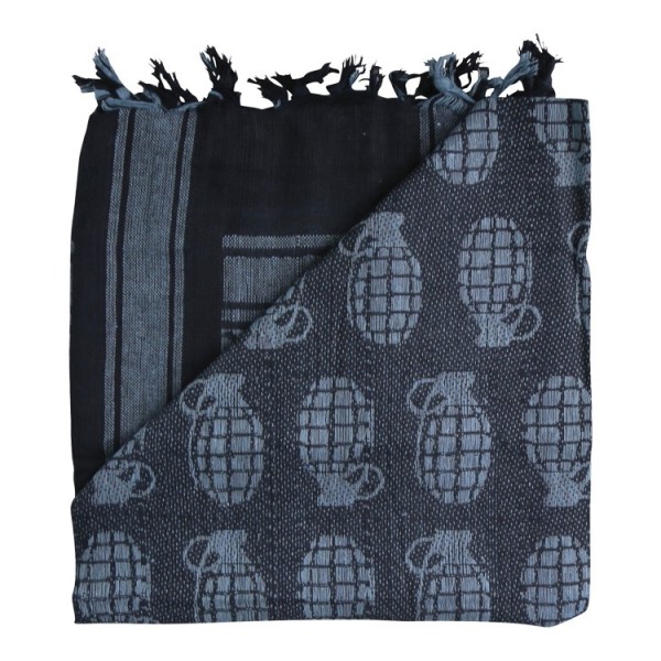 Grenade Shemagh - Black & Grey - Pikadooprema